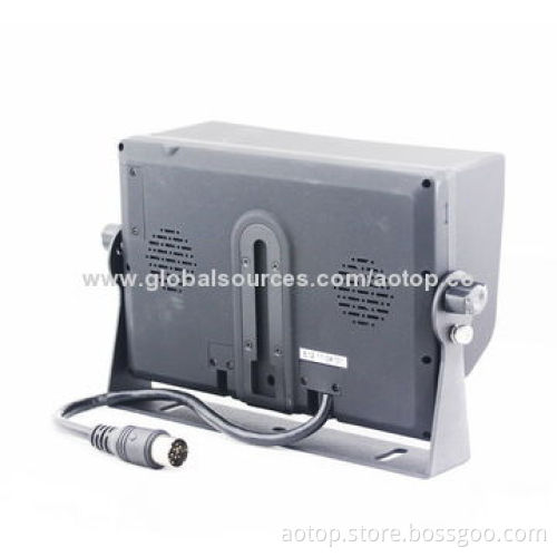 Top Selling 7-inch Car Digital LCD Rear-view Monitor with High-definition, OSD Menu, Sunshade Design